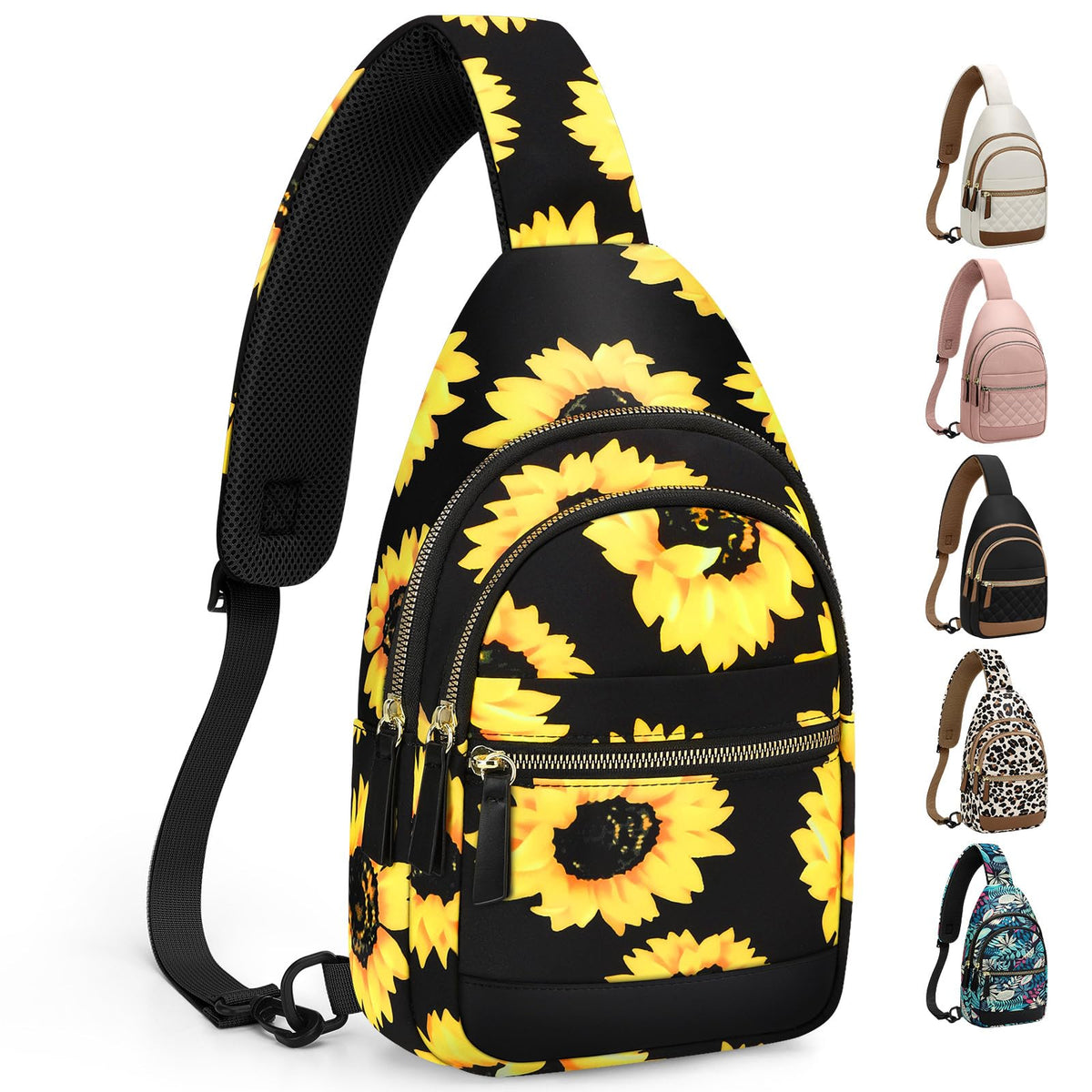 Waterproof Convertible Crossbody Sling Bag