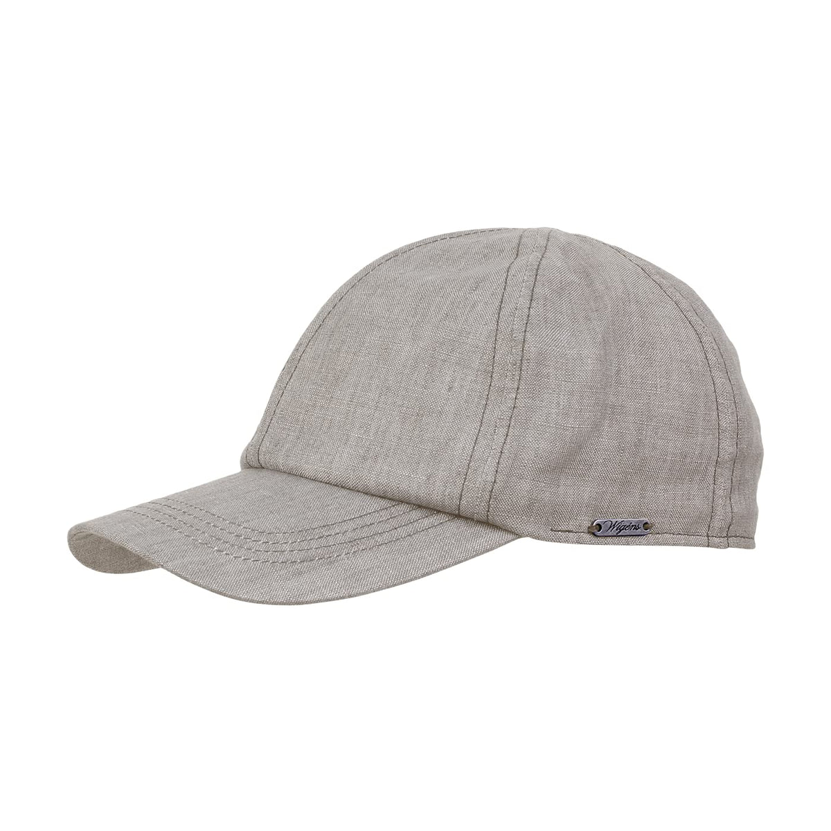 Classic Lightweight Linen Baseball Cap with Mesh Lining