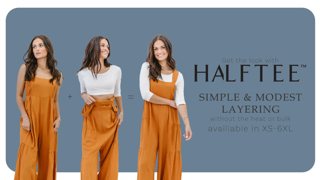 Women's Cap Sleeve Layering Crop Top
