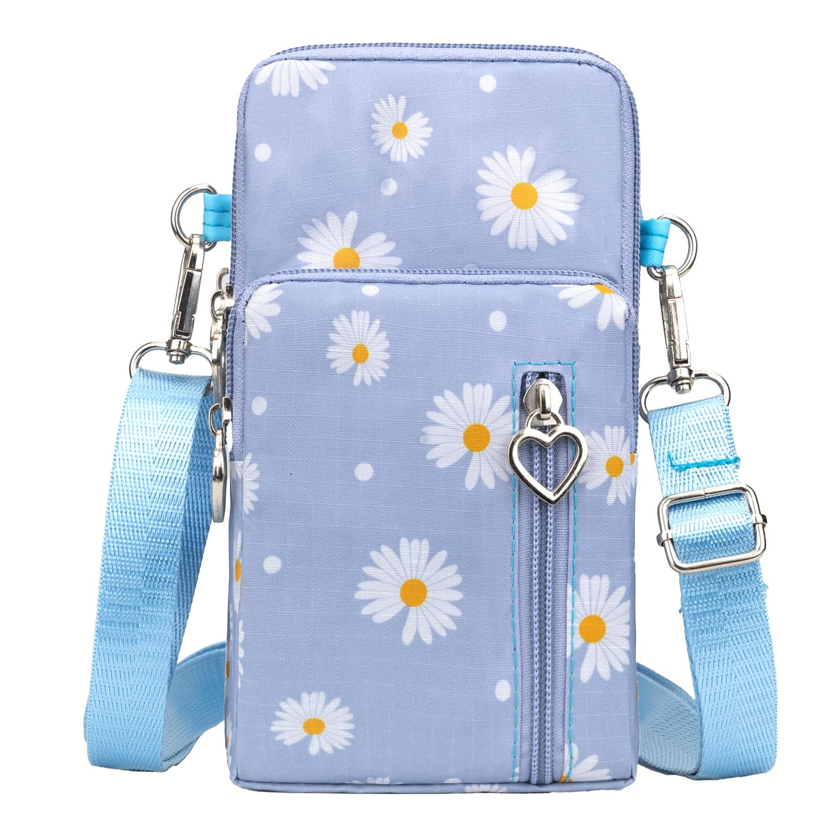 Women's Small Nylon Phone Crossbody Bag