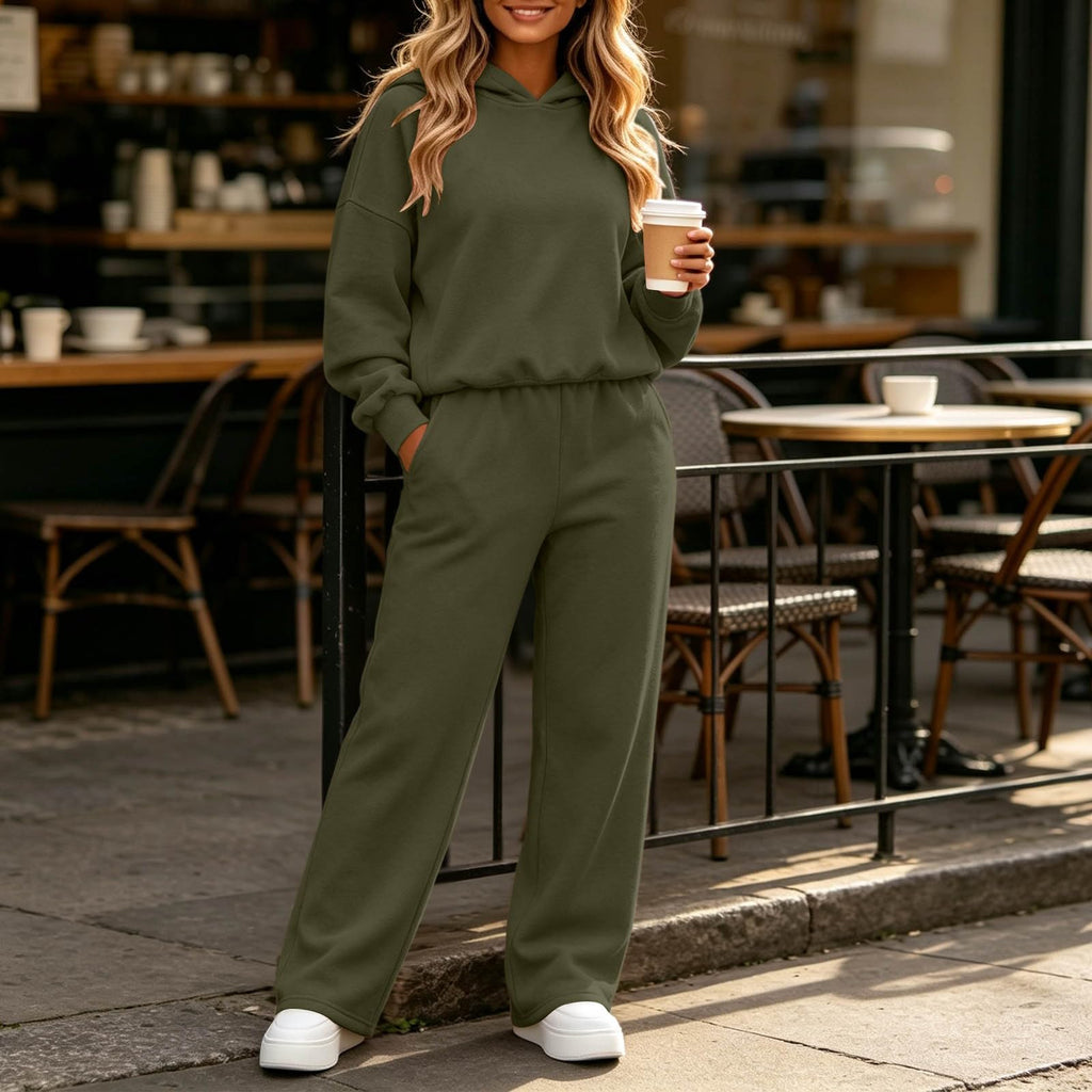 Women's Oversized Two-Piece Loungewear Set