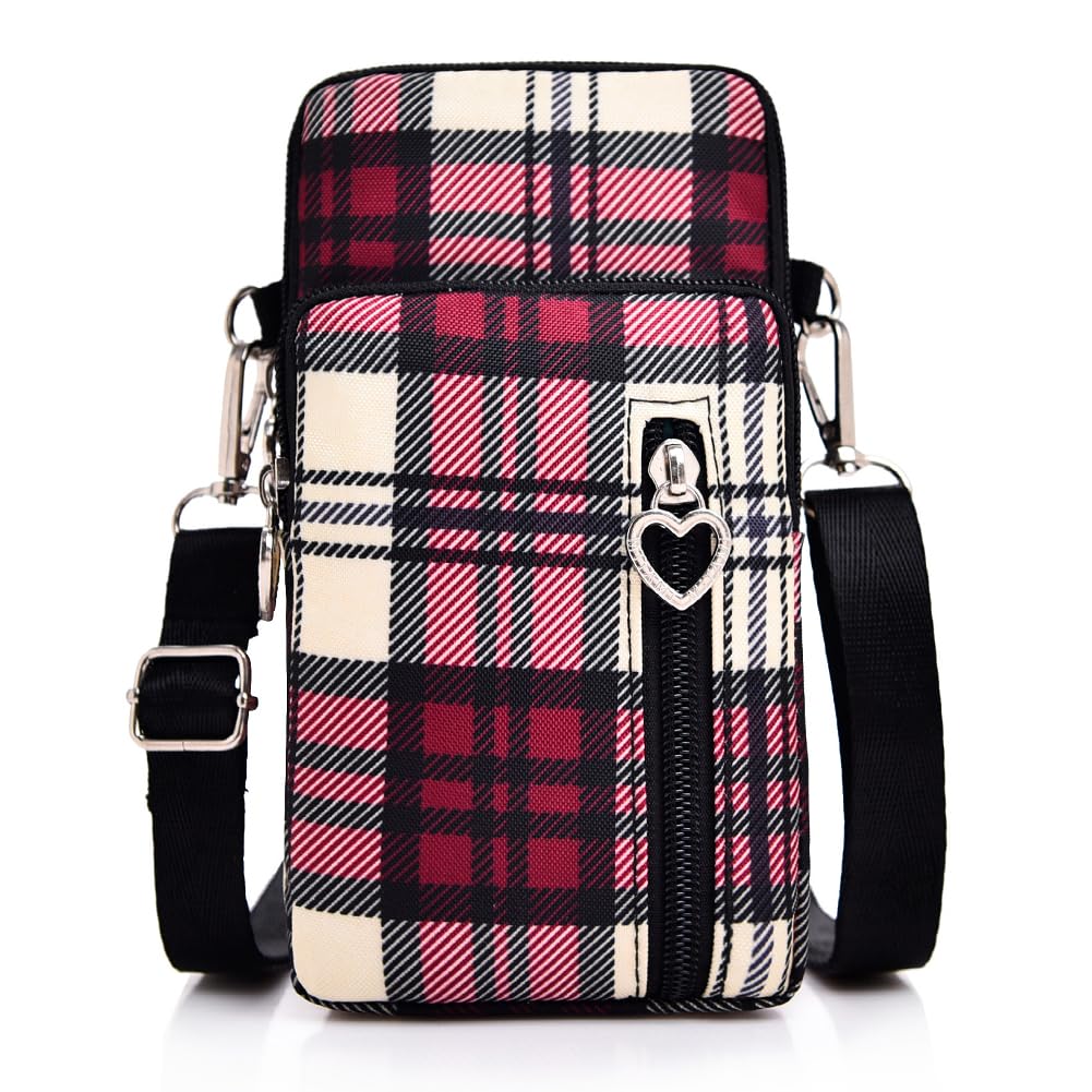 Women's Small Nylon Phone Crossbody Bag