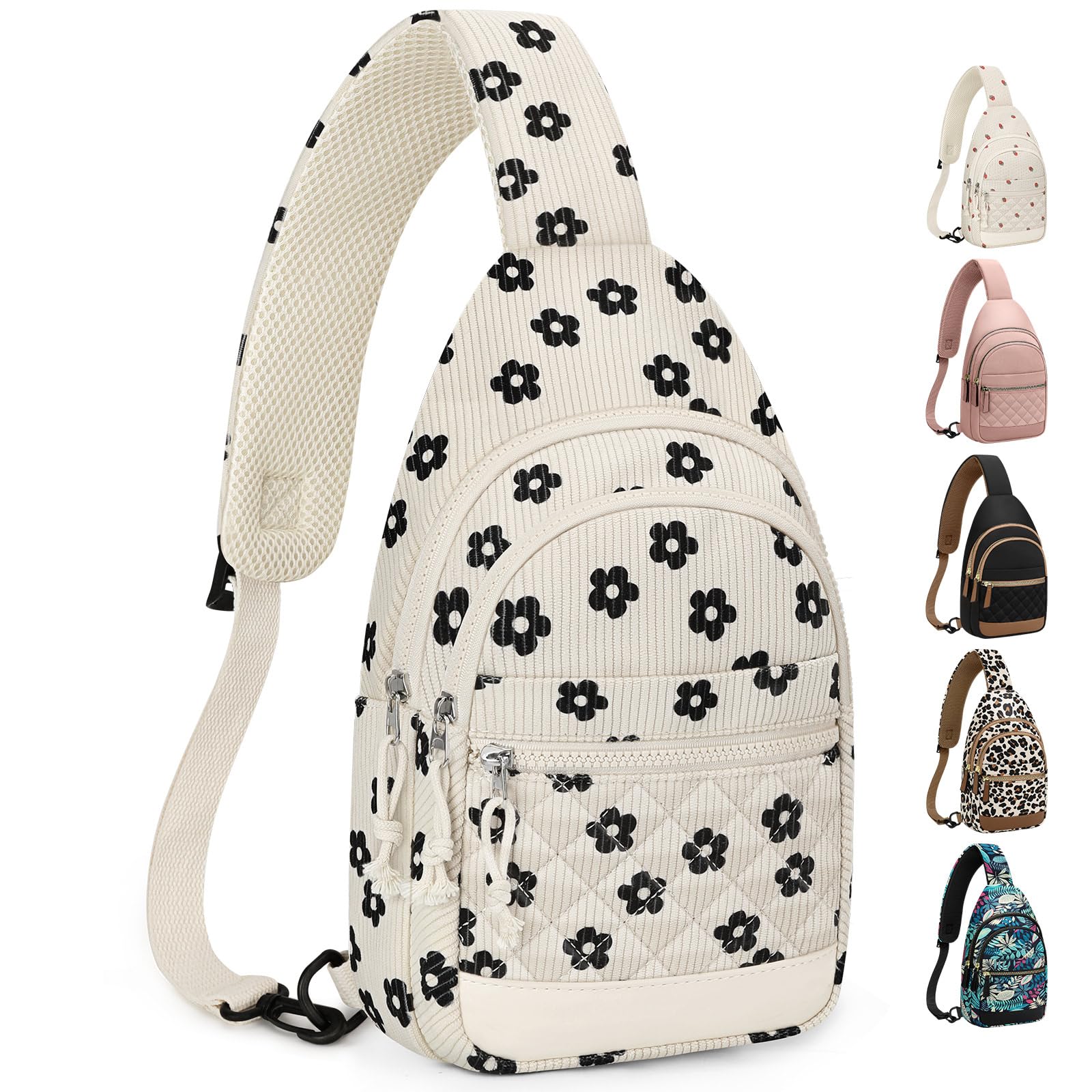 Waterproof Convertible Crossbody Sling Bag