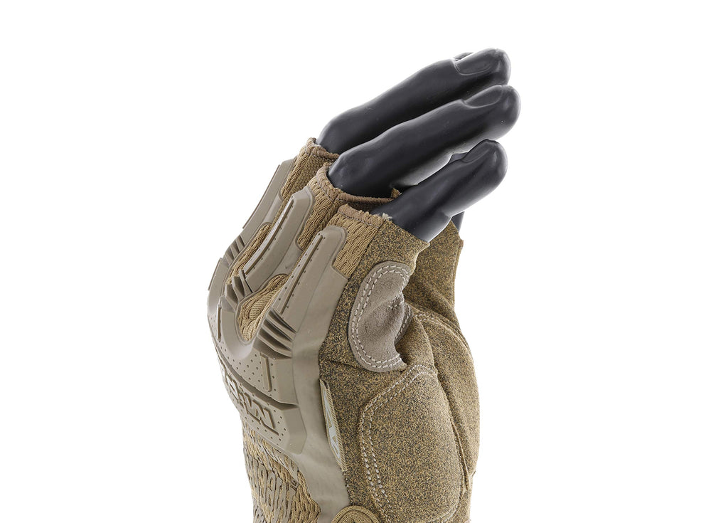 Mechanix Wear - M-Pact Fingerless Coyote Gloves (Large, Brown)