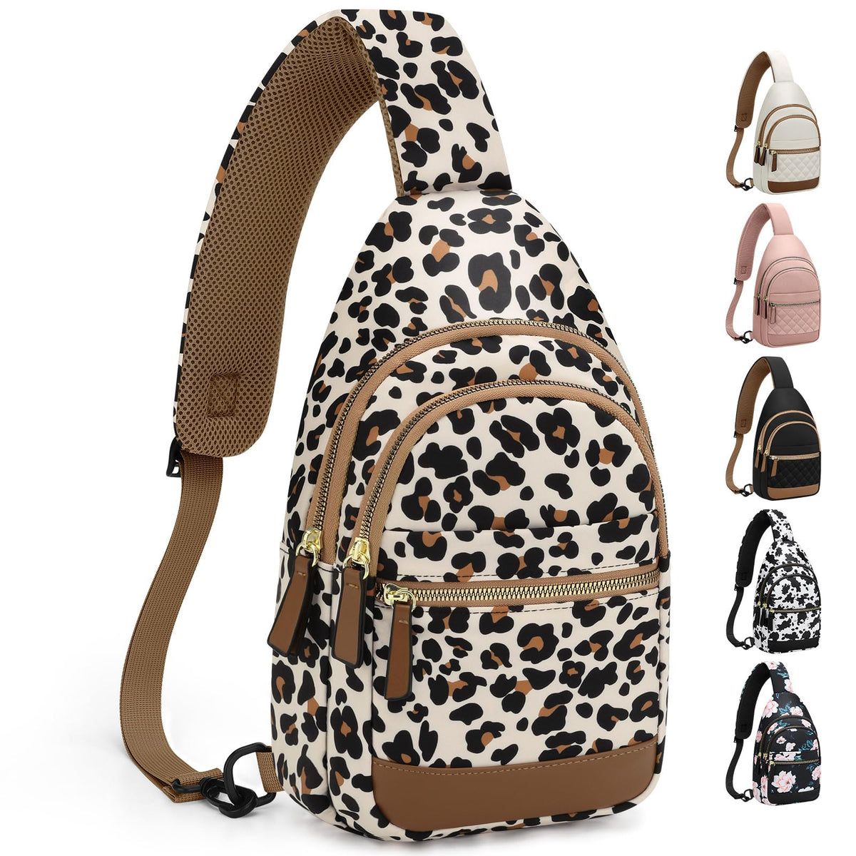 Waterproof Convertible Crossbody Sling Bag
