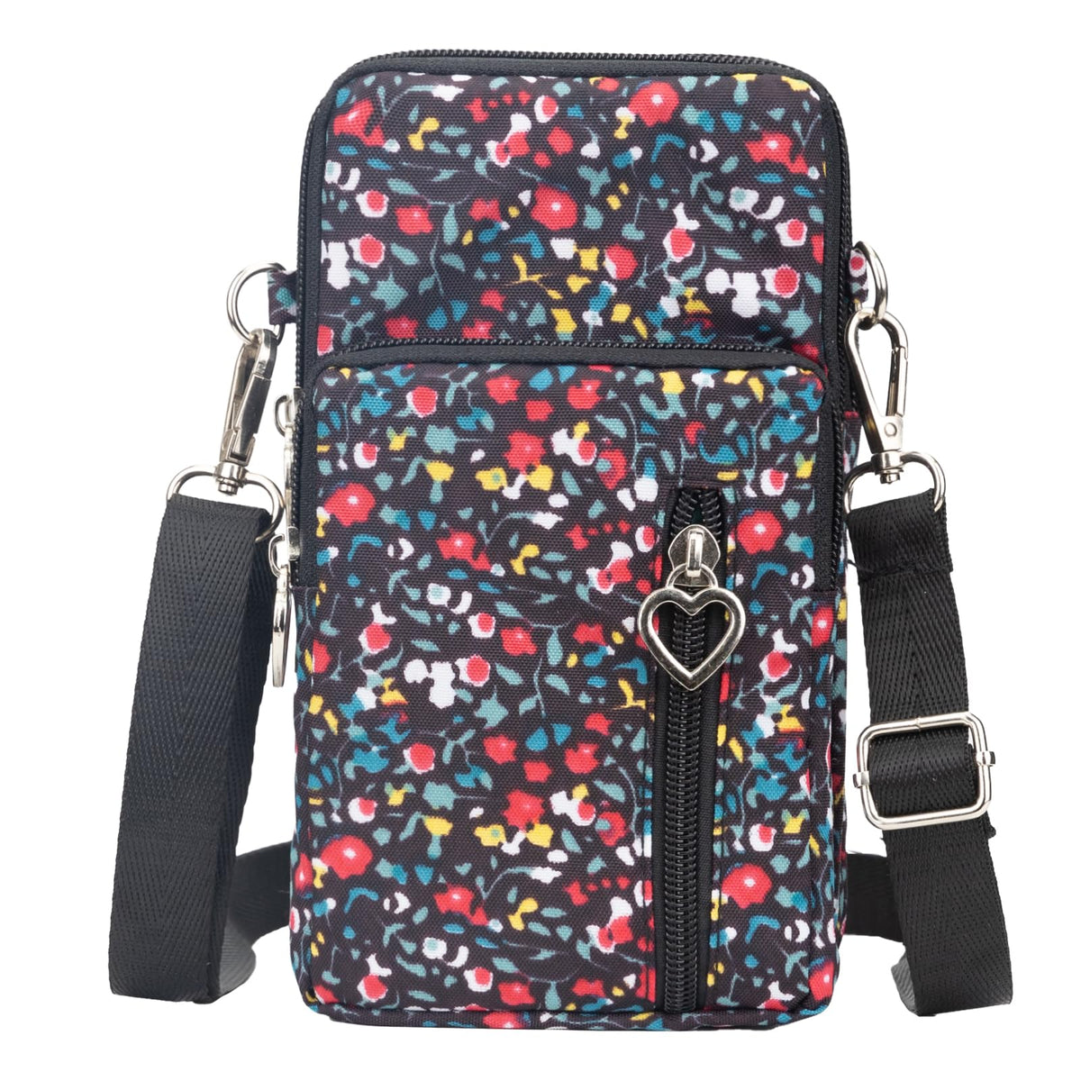 Women's Small Nylon Phone Crossbody Bag