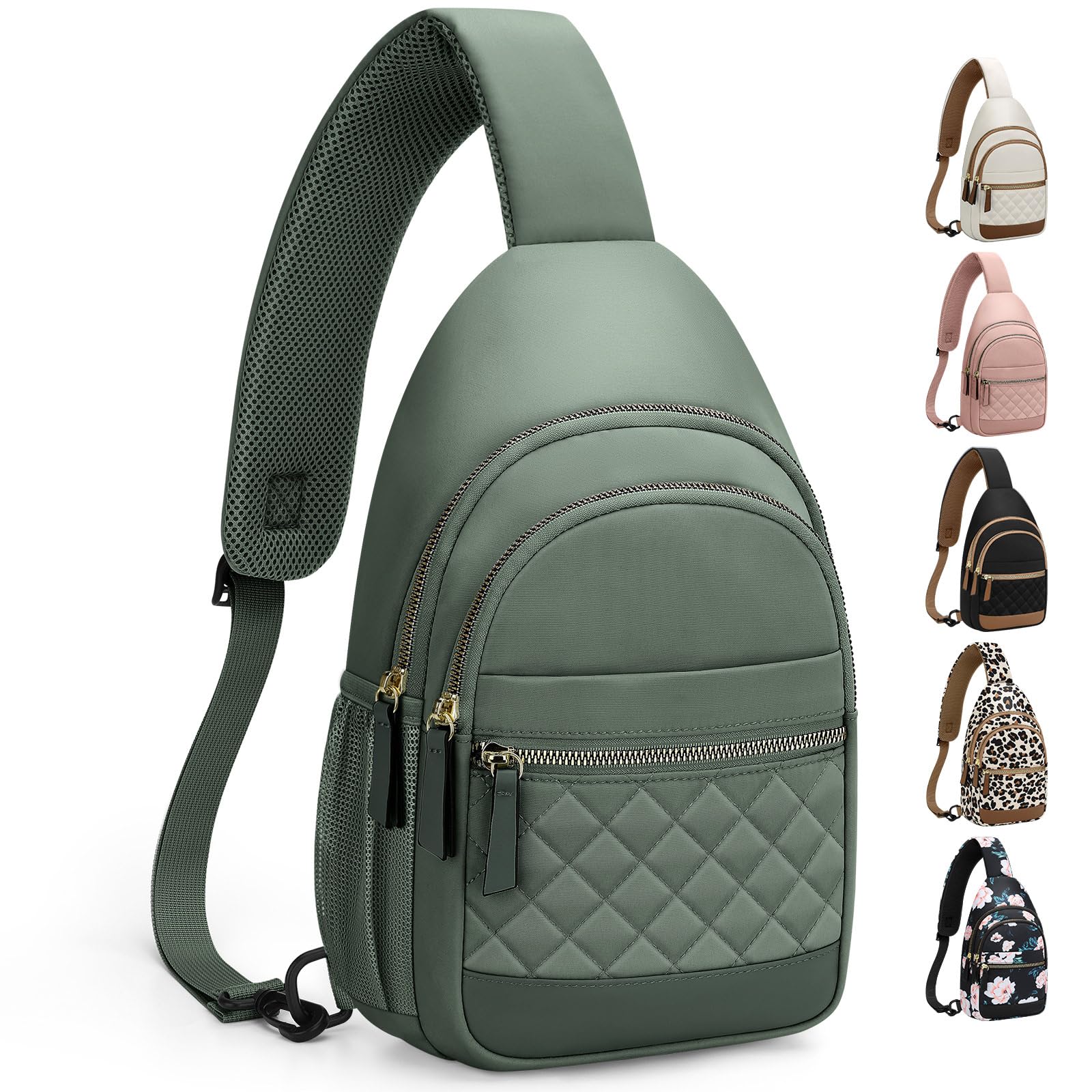 Waterproof Convertible Crossbody Sling Bag