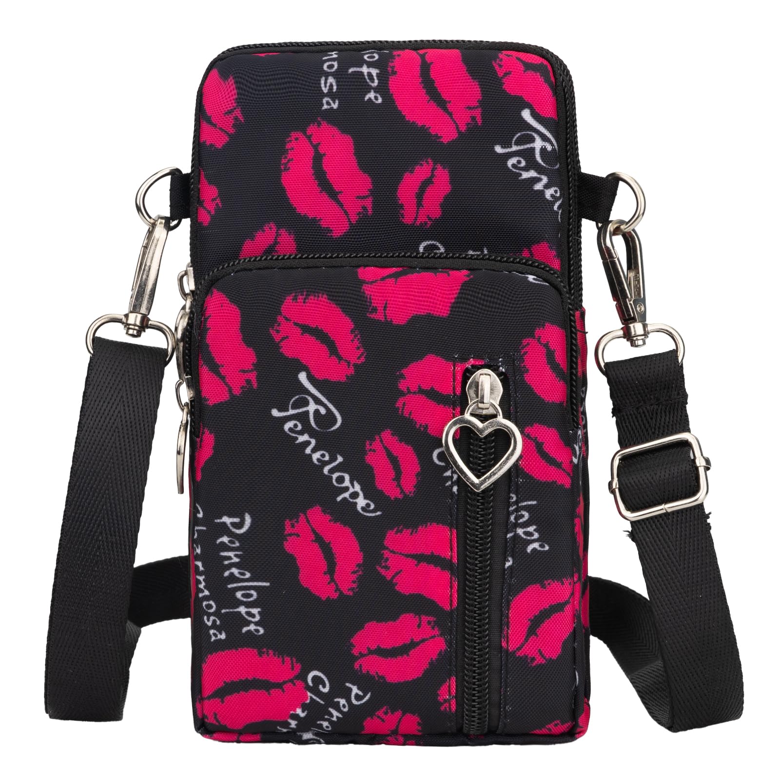 Women's Small Nylon Phone Crossbody Bag