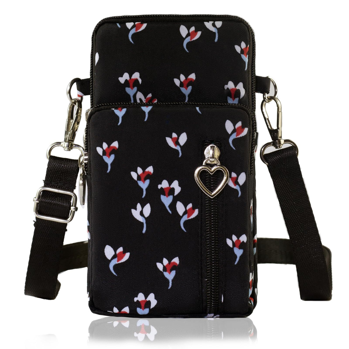 Women's Small Nylon Phone Crossbody Bag
