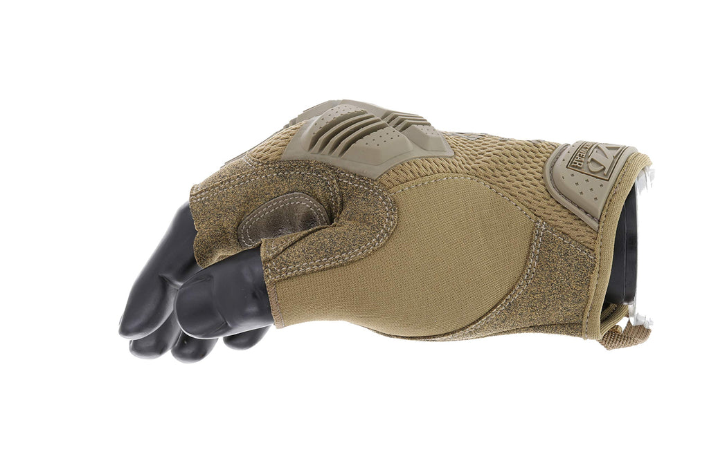 Mechanix Wear - M-Pact Fingerless Coyote Gloves (Large, Brown)