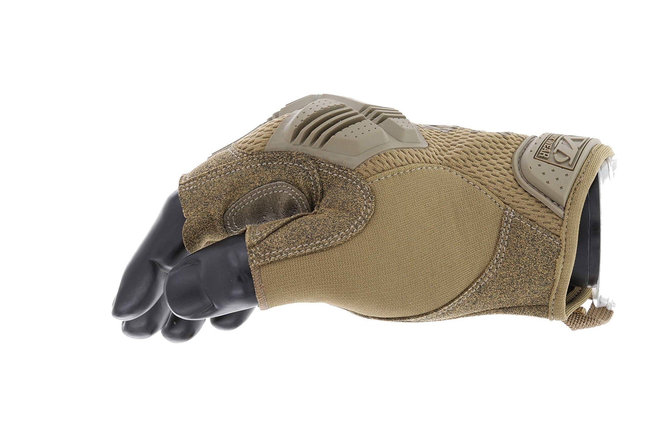 Mechanix Wear - M-Pact Fingerless Coyote Gloves (Large, Brown)