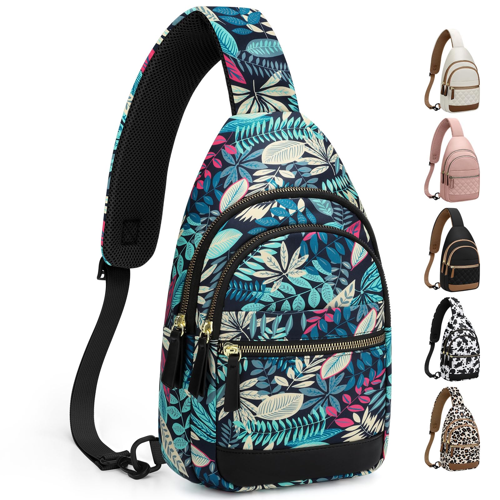 Waterproof Convertible Crossbody Sling Bag