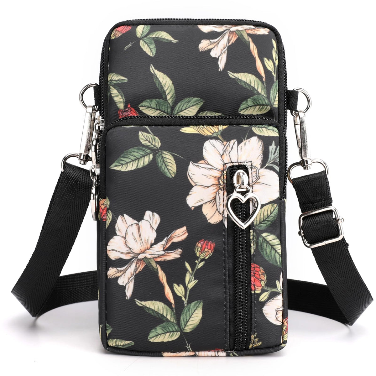 Women's Small Nylon Phone Crossbody Bag