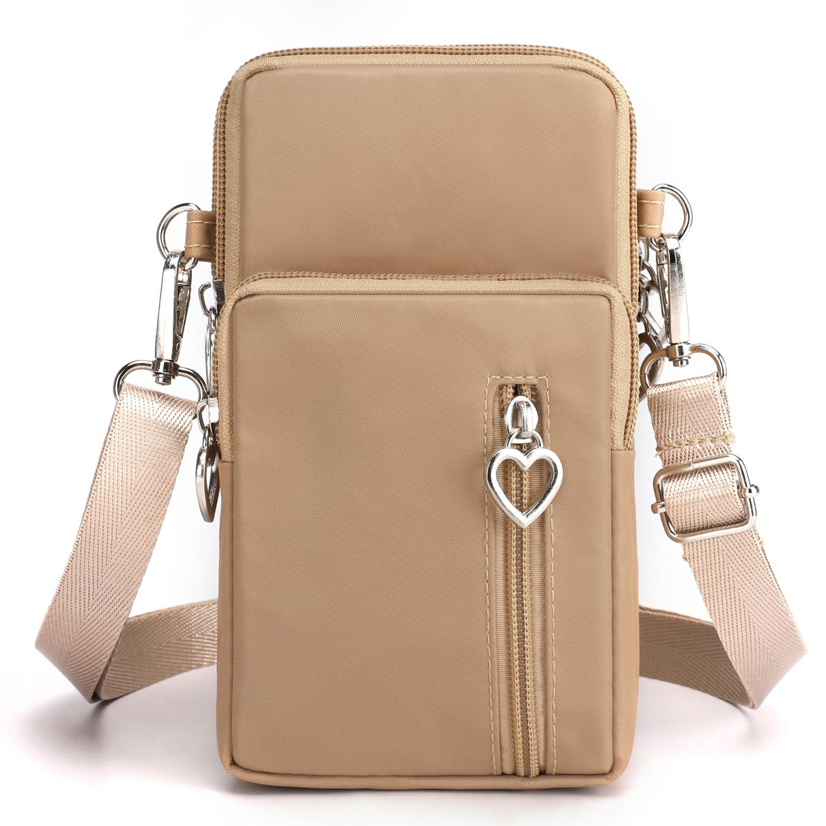 Women's Small Nylon Phone Crossbody Bag