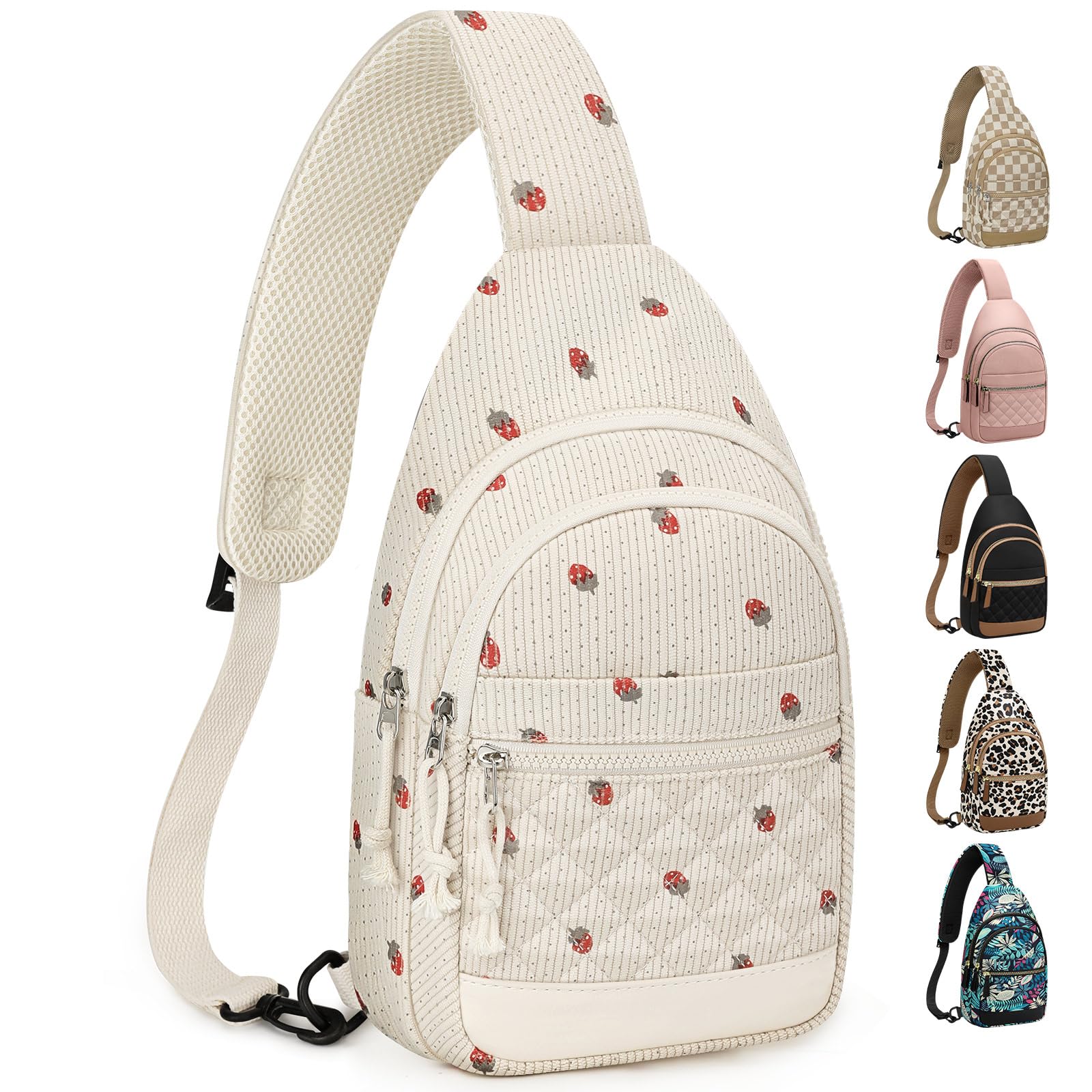 Waterproof Convertible Crossbody Sling Bag