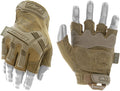 Mechanix Wear - M-Pact Fingerless Coyote Gloves (Large, Brown)